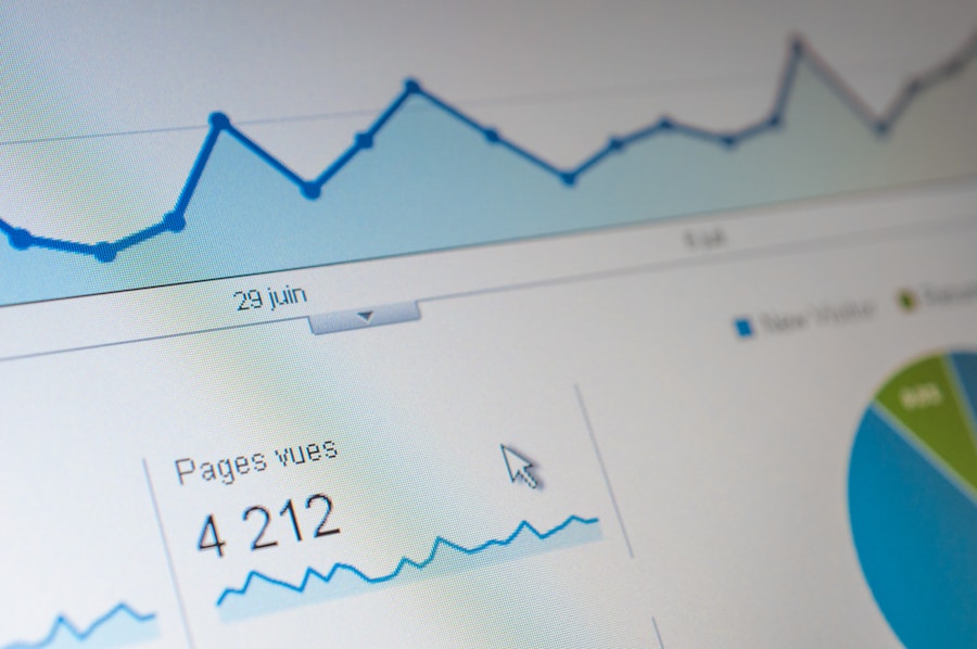 A close inspection of an analytics screen